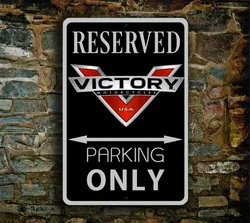 Victory Motorcycle Metal Tin Sign Home Decor Vintage Metal Painting Art Wall Poster wall decor