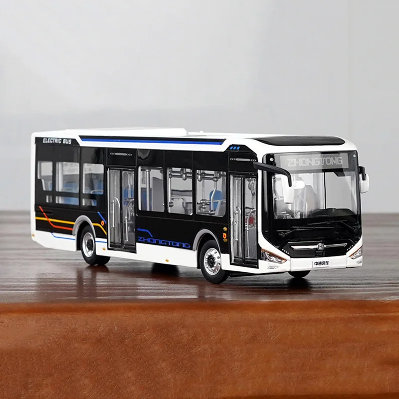 

Diecast Alloy 1:42 Scale Pure Electric City Bus LCK6126 Cars Model Adult Toys Classics Collection Ornament Souvenir Gift Display