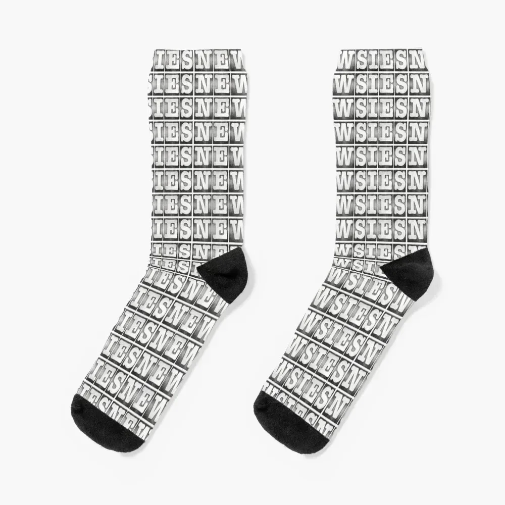 

Newsies Logo Socks custom ankle Children's Thermal man winter Ladies Socks Men's