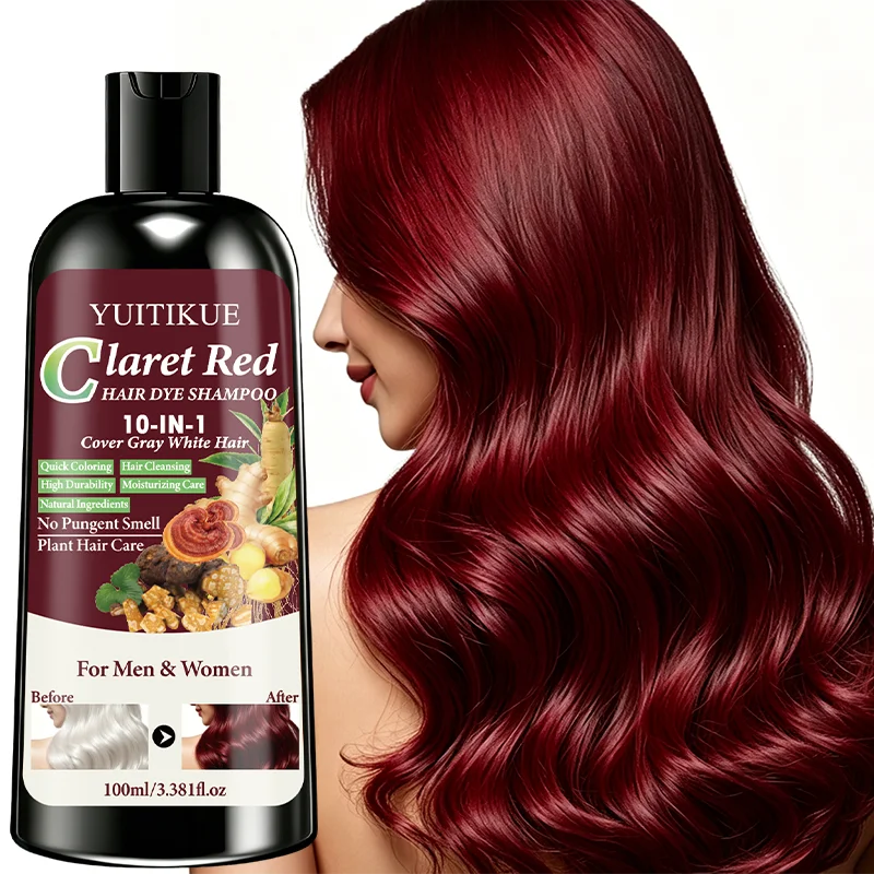 YUITIKUE 10 in 1 Sampo Pewarna - Hair Spray Color ulasan dan harga