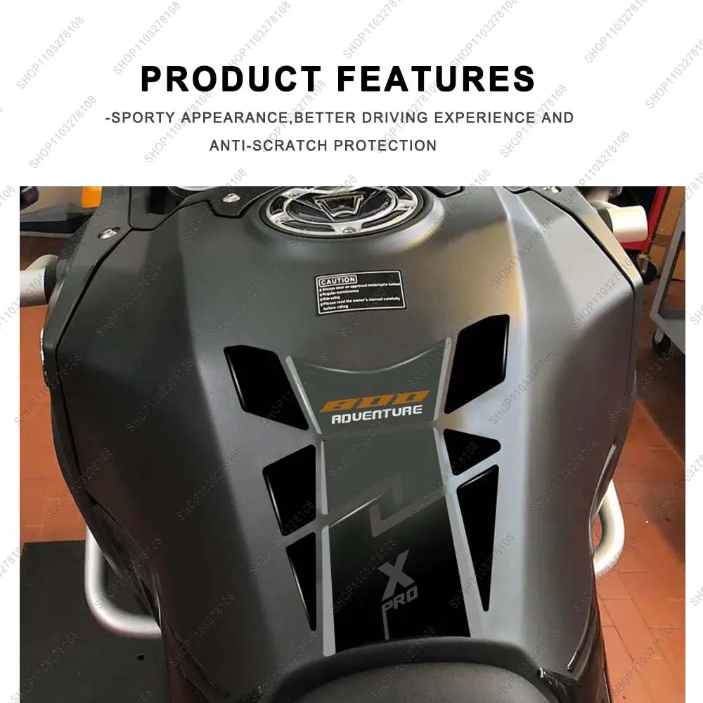 For Kove 800X 800 X Pro Limited Edition New 3D Epoxy Resin sticker kit Motorcycle side fuel Tank Pad Protection Sticker - Image 4