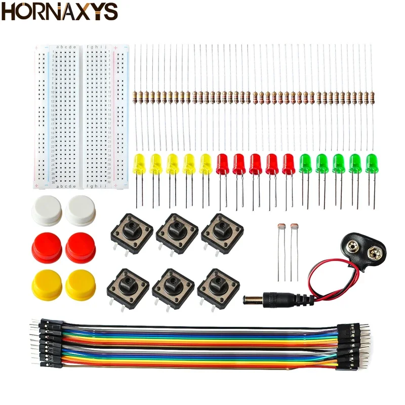 Starter Kit For UNO R3 Mini Breadboard LED Jumper Wire Button for Arduino Diy Kit school education lab