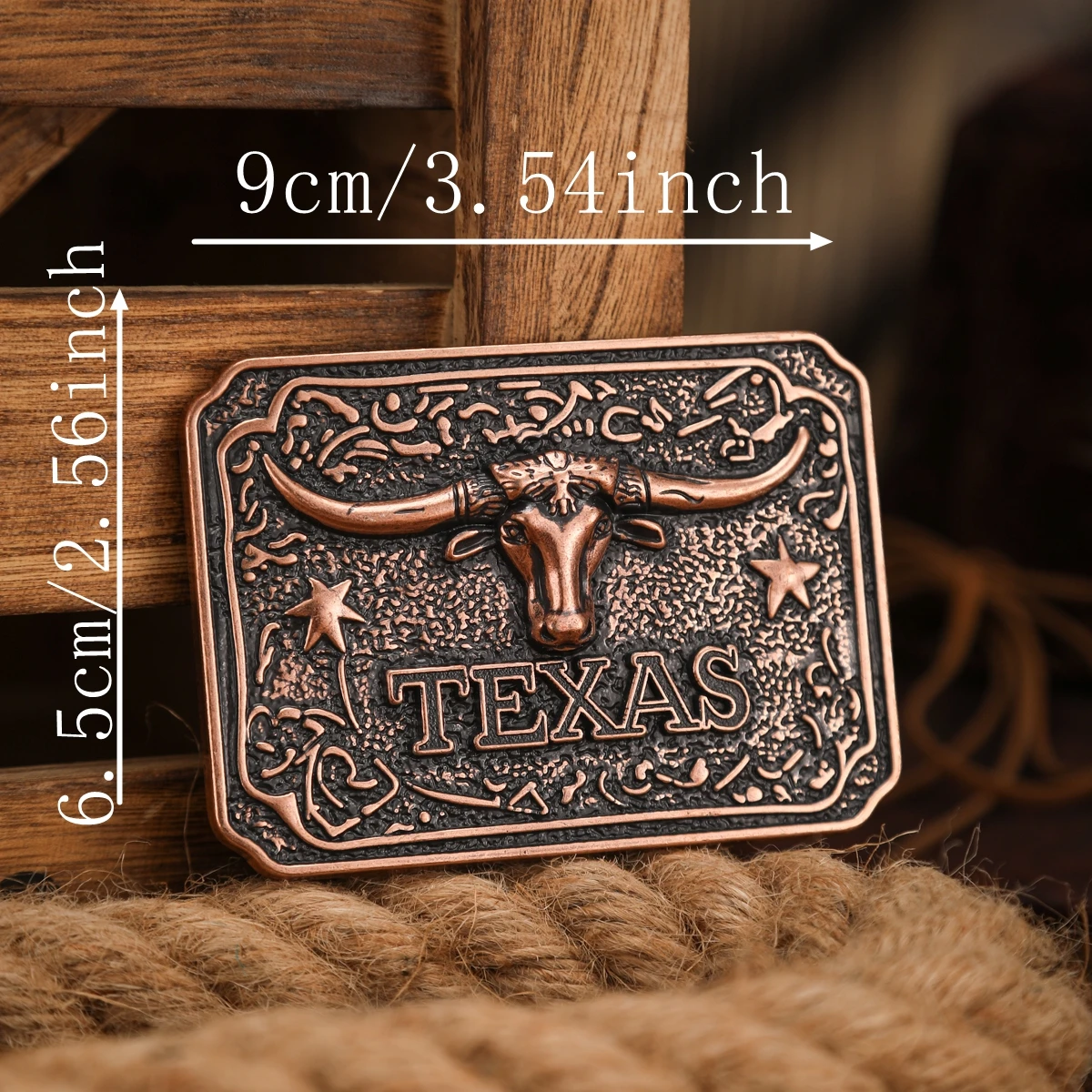A Western-Style Metal Belt Buckle, A Unique and Retro Belt Buckle