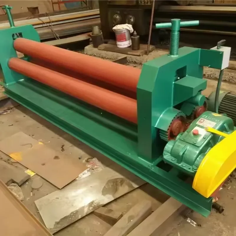 Recycling Machine 2026 Hydraulic CNC Iron Sheet Bender Metal Sheet Rolling Machine 3 Roller Steel Plate Bending