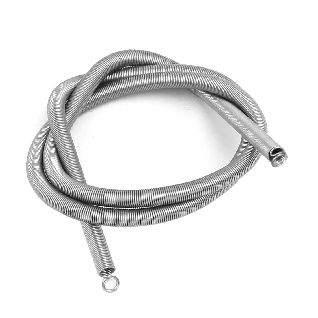 1/2pcs 300mm 304 Stainless Steel Tension Springs Silver Tone