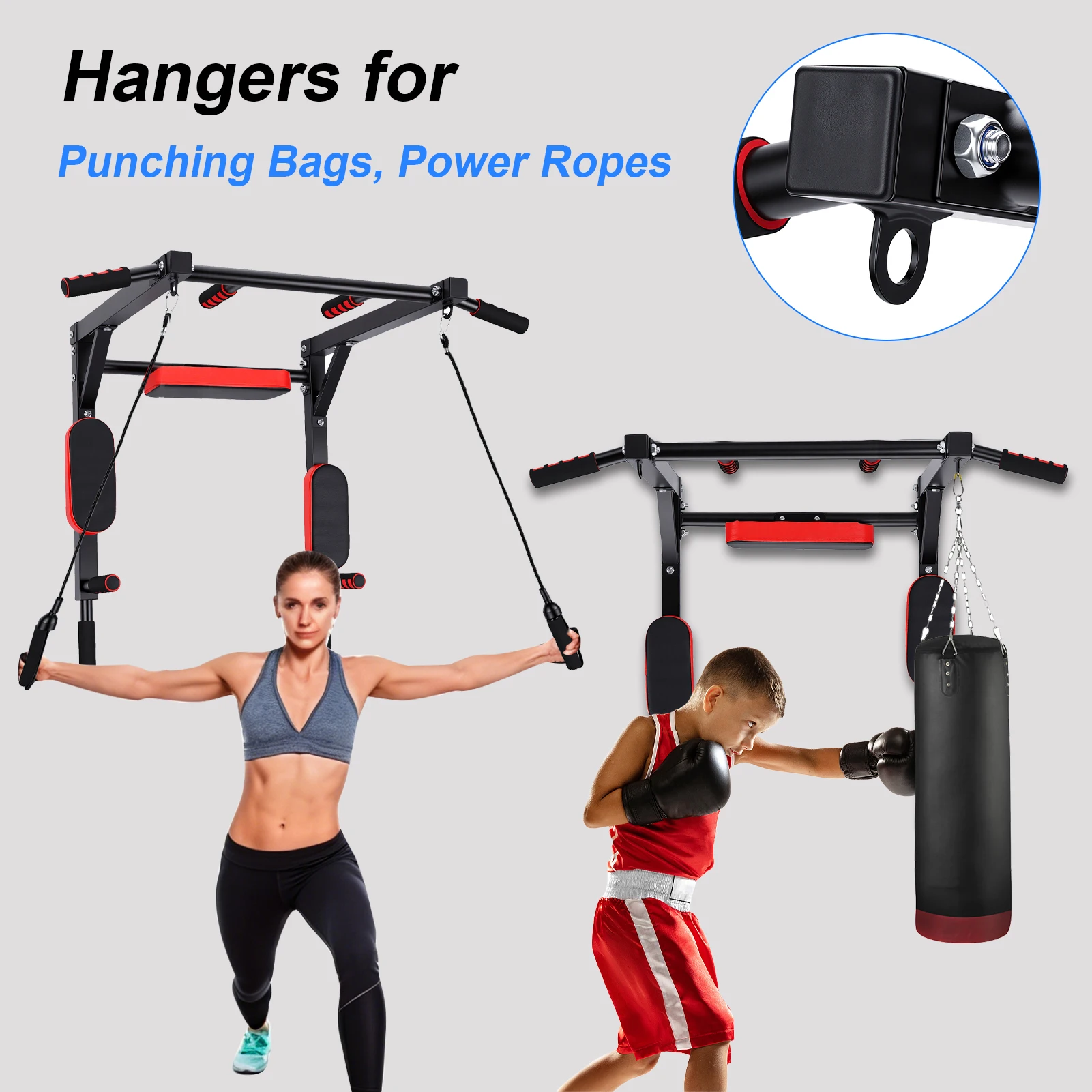 บาร์โหนติดผนัง อุปกรณ์ดิปอเนกป - Home Gym On Wall บทวิจารณ์และราคา