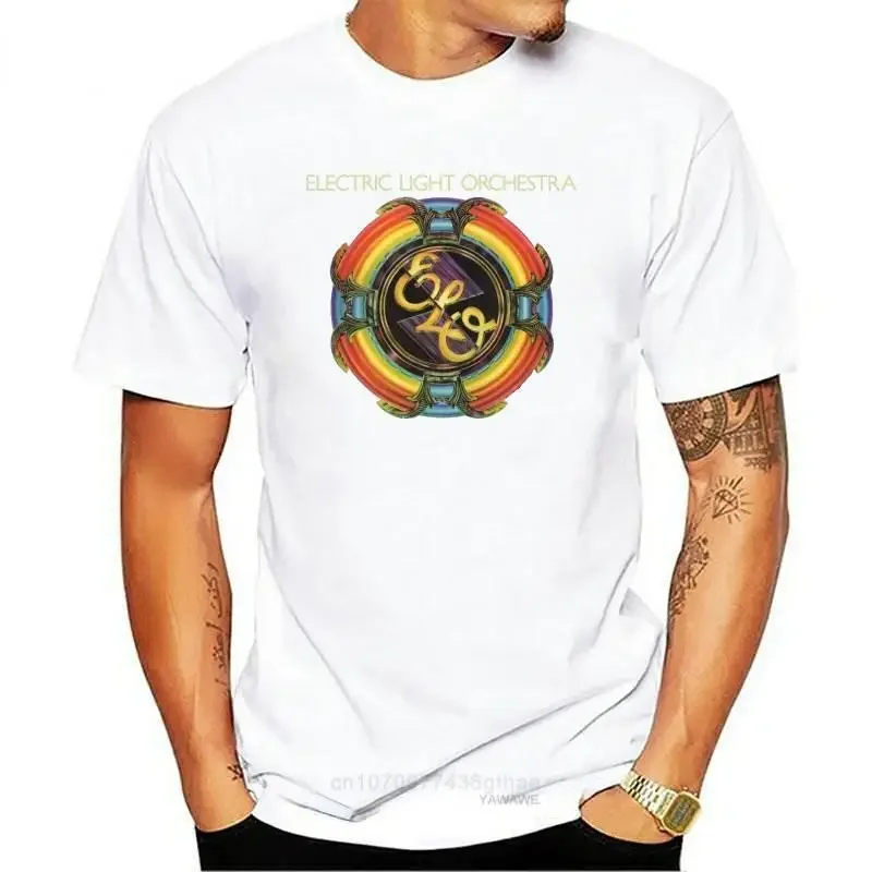 ELO Electric Light Orchestra Rock Group T-Shirt Summer Short Sleeve Casual Graphic Tee Men Women Hip-hop Streetwear Camisetas