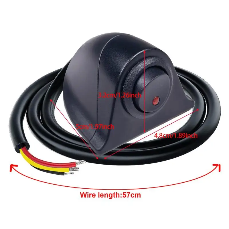 DC12V Touch Switch Cable Surface Mount Innovative Paste Type On Off Switch for DIY Car Interior Lighting Customization