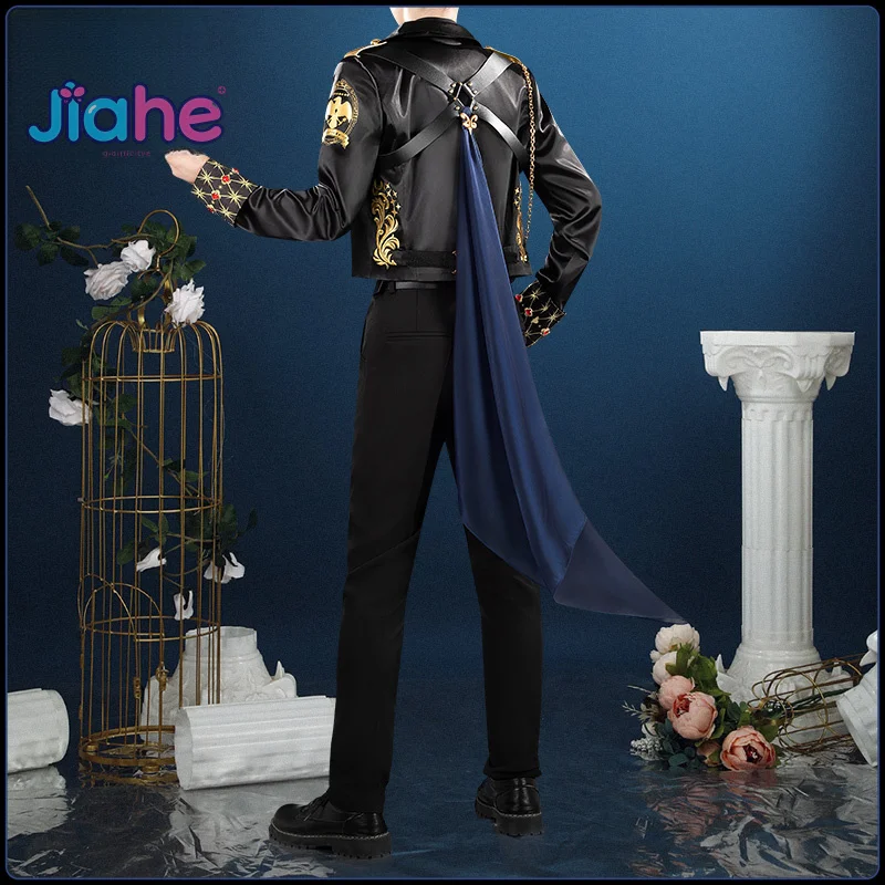 Torcido-país das maravilhas cosplay ace jack azul kalim vil epel idia prata lilia floyd 5th aniversário traje uniforme de halloween