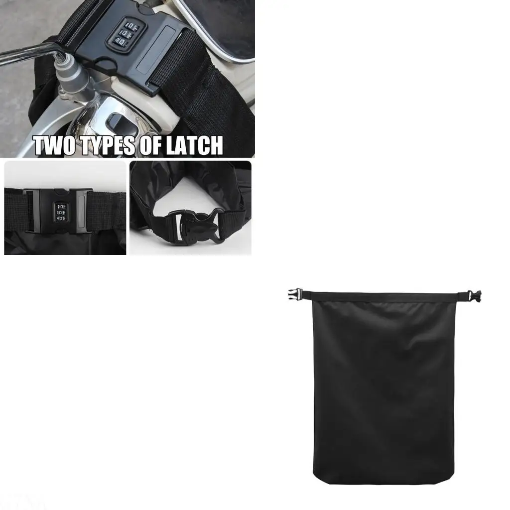 G7NA Motorcycle Helmets Lockable Storage Bag Large Capacity Oxford Fabric Bag Waterproof Anti Theft Design For Riders