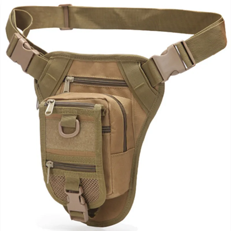 800D Oxford Cloth Outdoor Sports Waist Pack Tactical Leg Bag Large Capacity Waterproof Waterproof Multifunctional Bag