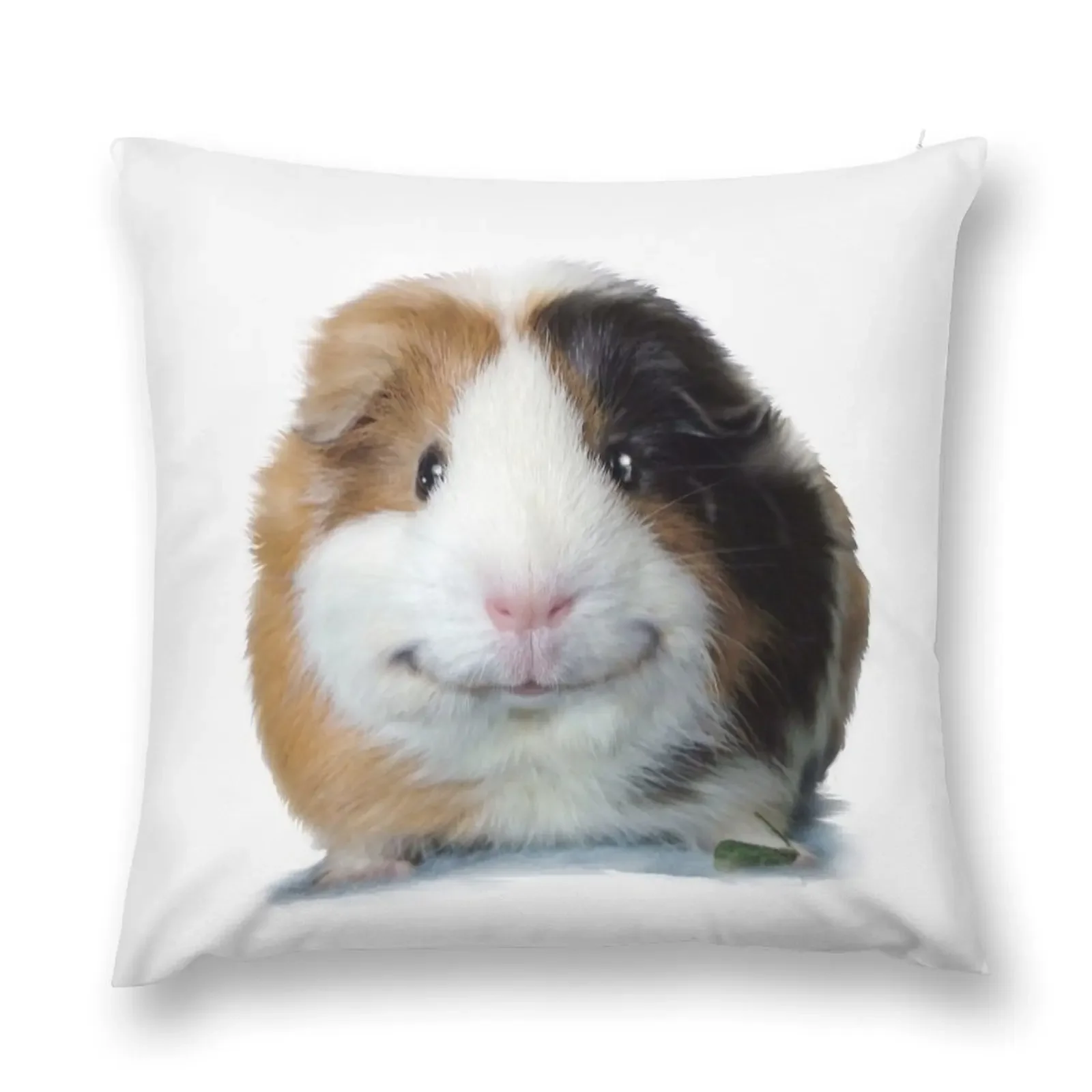 

Keep Smiling with Angeelo the Guinea Pig! Throw Pillow christmas pillow case Sofa Cushions Covers pillow