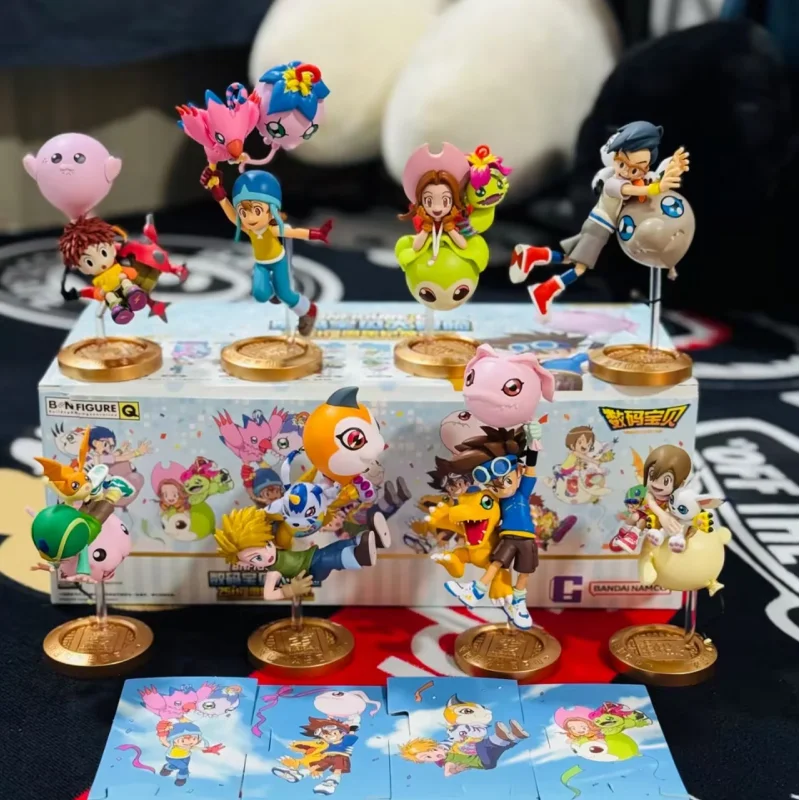 Bandai оригинальный Digimon Adventure 25th Anniversary памятный воздушный шар слепая коробка модная игрушка кукла детство цифровой монстр