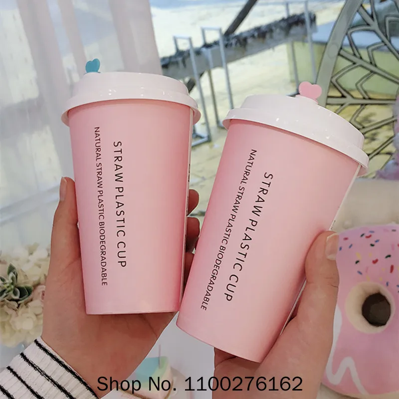 

Одноразовые чашки, розовые, с крышкой, для чая, дня рождения, свадьбы, креативные, 50 шт.