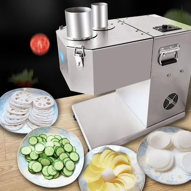 Electric Slicer Commercial Potato Lotus Root Fruit Electric Slicer Artifact Lemon Apple Radish Cucumber Large