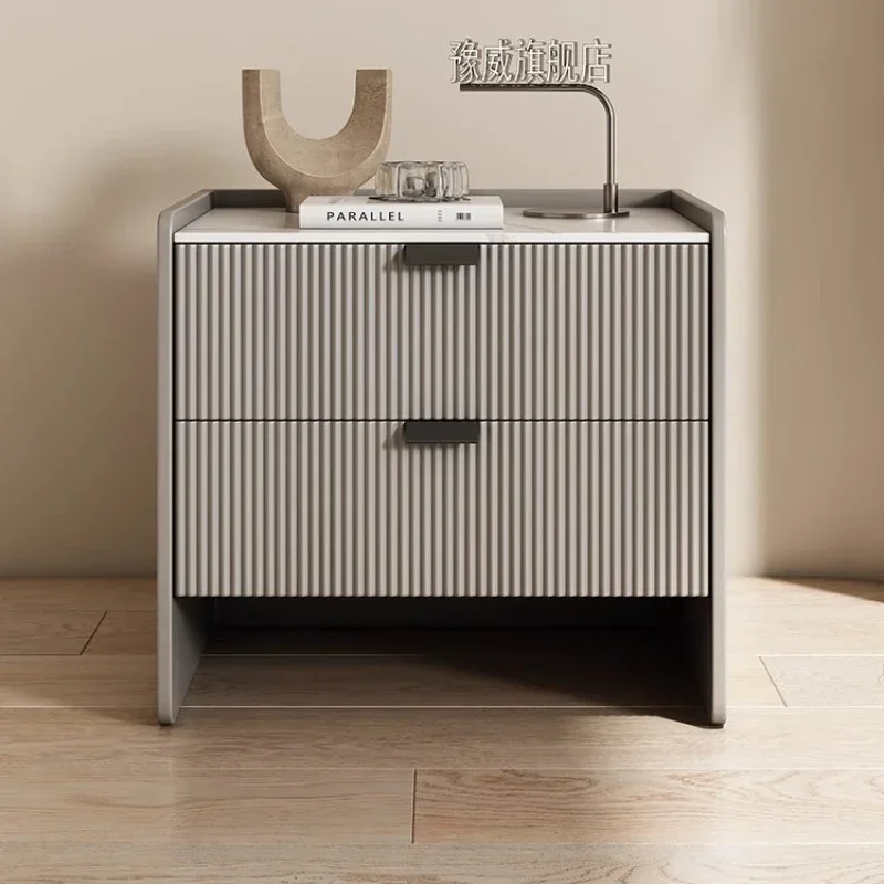 Nightstand Cheap Bedside Table Room Narrow Coffee Tables Living Auxiliary Open Cabinets Floating Sofa Side Nachttisch Bed Wood