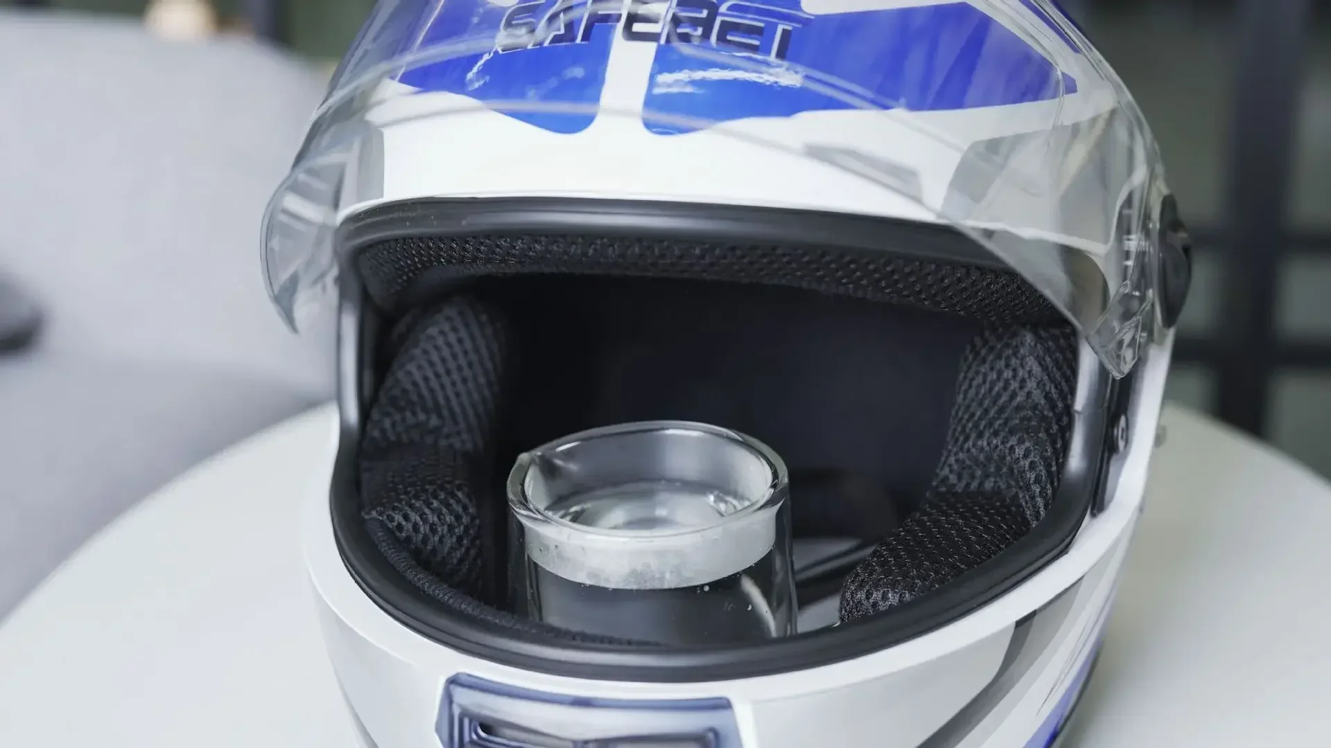 1/4 stücke Motorrad Helm Transparent Anti-fog-Regen Film High-definition-Helm Objektiv Langlebig Nano-beschichtung Aufkleber teile – Detail 21