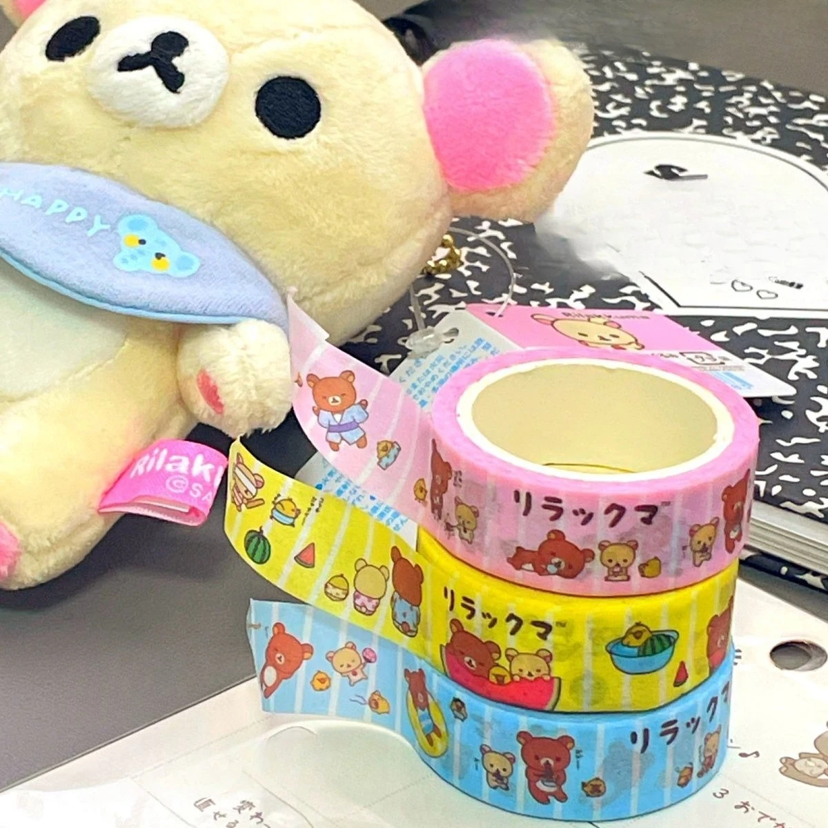 Rilakkuma Washi Tape Set Cute - Washi Tape Set review and price