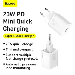 Baseus Super Si Quick Charger 1C 20W EU