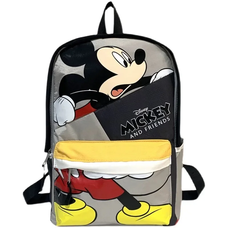 

26X38X14 cm Disney cartoon Mickey Mouse New Kids Backpack Mini Schoolbag Girls and Boys Cute Shoulder Bag