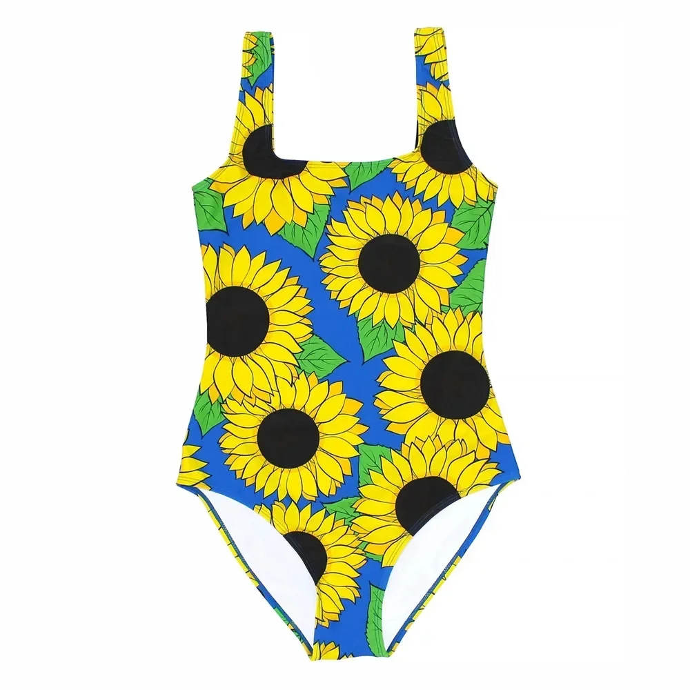 Batoko New Swimwear Women Simple Print Support Swimsuit Comfortable And Durable Swimwear For Ocean Winter Summer Swimming