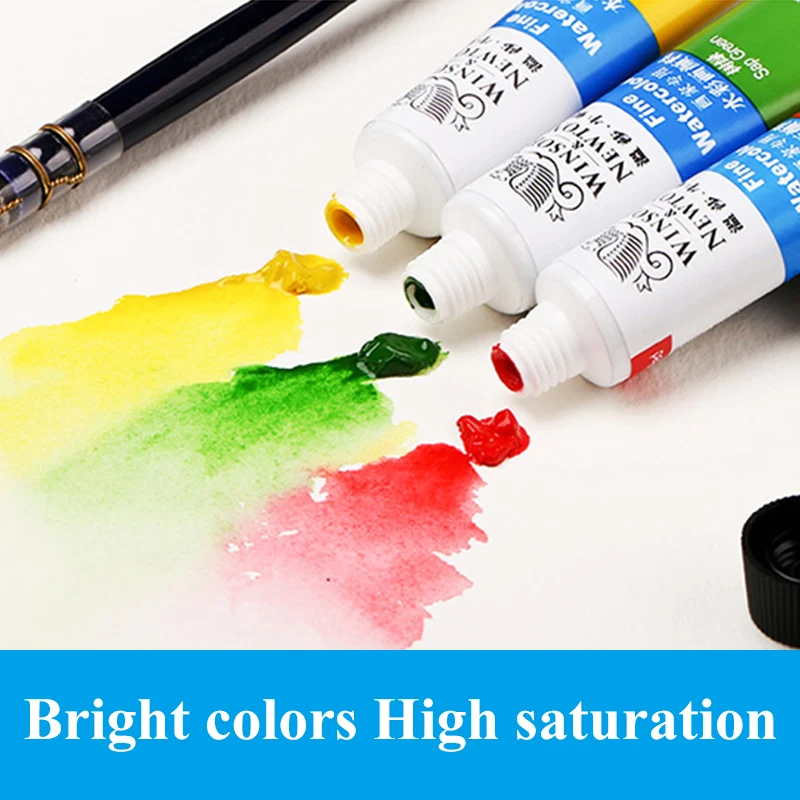 Winsor & Newton Professional Watercolor Paint Pigment 12/18/24/36 Colors 10ML Water Colors Painting Art Supplies For Artists