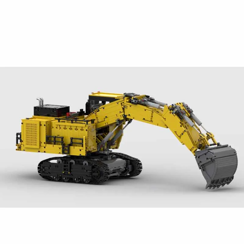 MOC-223188 Building Block 6020B Backhoe Mining Excavator 42100 Stitching Model 4423PCS DIY Birthday Gift Kids Christmas Toys
