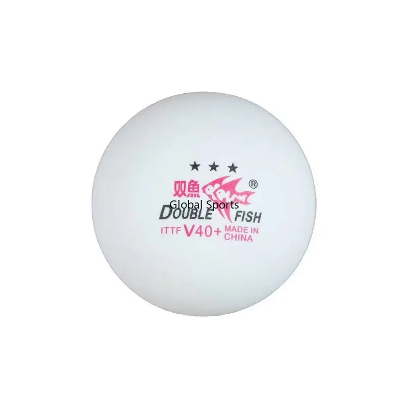 Campeonato del Mundo de CHENGDU, pelota de Ping Pong oficial de 3 estrellas, edición limitada, doble pez, 3 estrellas, V40, 2022