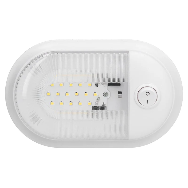 

Для дома на колесах, морской внутренний купольный светильник, 24 светодиодная лампа с независимым переключателем, 12-24 В, энергосбережение, защита окружающей среды