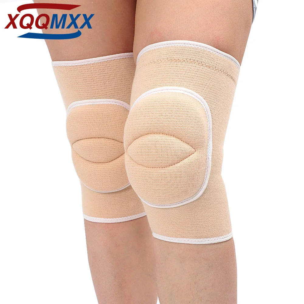 1Pair Sports Knee Pads for Men Women, Knee Protective Knee Brace for Dance Tennis Volleyball Football Running Cycling Workout