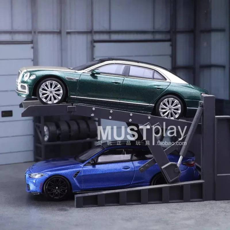 Em estoque: 1:64 # 845 BMW M4 858 Nissan LB modelo de carro em liga metálica fundida, brinquedo para meninos, ornamento colecionável para adultos.