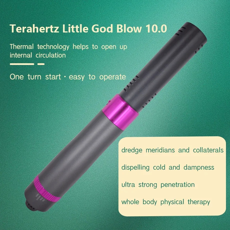 8.0 Terahertz Wave Light Magnetic Healthy Device Cell Health Physiotherapy Stick Electric Heating Therapy Massage Blowers