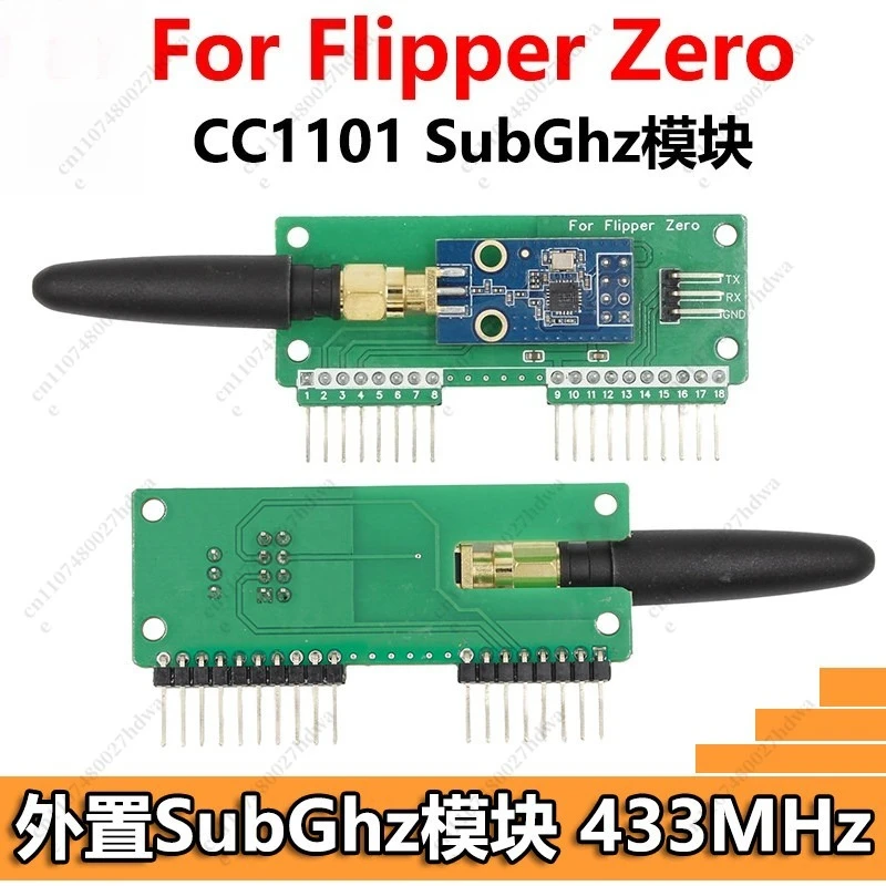 For Flipper Zero CC1101, SubGhz, 433MHz