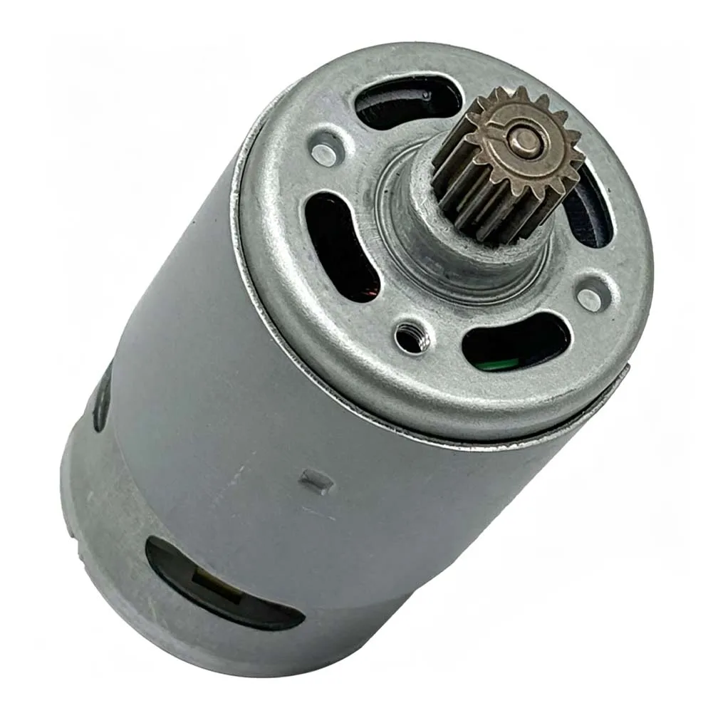 For Drilling Tasks 550 Type Motor Small Drill Motor Sliver Metal Construction Precise Gear Fit Robust Performance