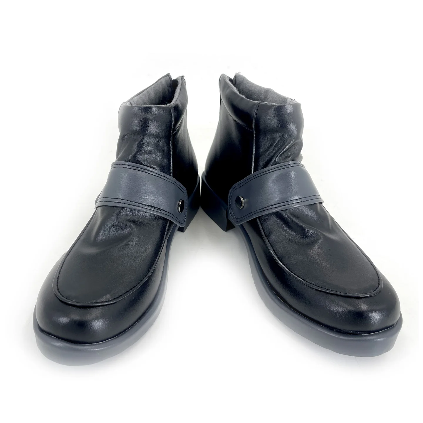 Gachiakuta Rudo Surebrec-zapatos de Cosplay de Anime, botas de cuero PU negro para mujeres y hombres, zapatos de fiesta de Carnaval y Halloween