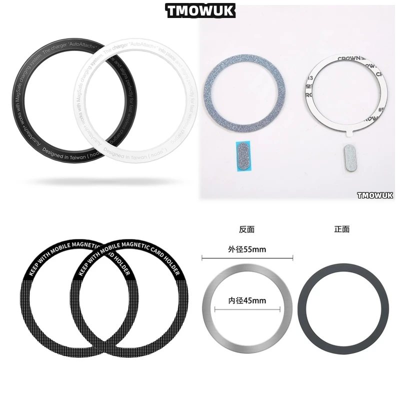 

For Xiaomi 10-15 Pro Ultra Magsafe Magnetic Ring Sticker Wireless Charging Receiver Pad