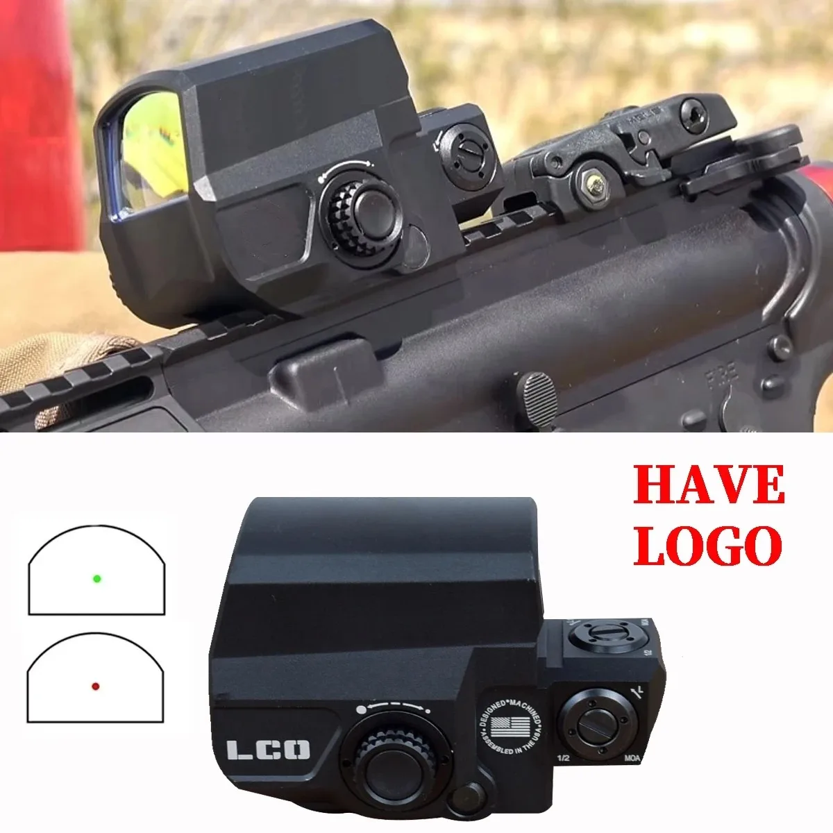 التكتيكية Riflescope 1X30 1x40 البصريات الأحمر الأخضر نقطة البصر منعكس 4 شبكاني المجسم كوليماتور نقطة ل 20 مللي متر 11 مللي متر السكك الحديدية Ar15 M4