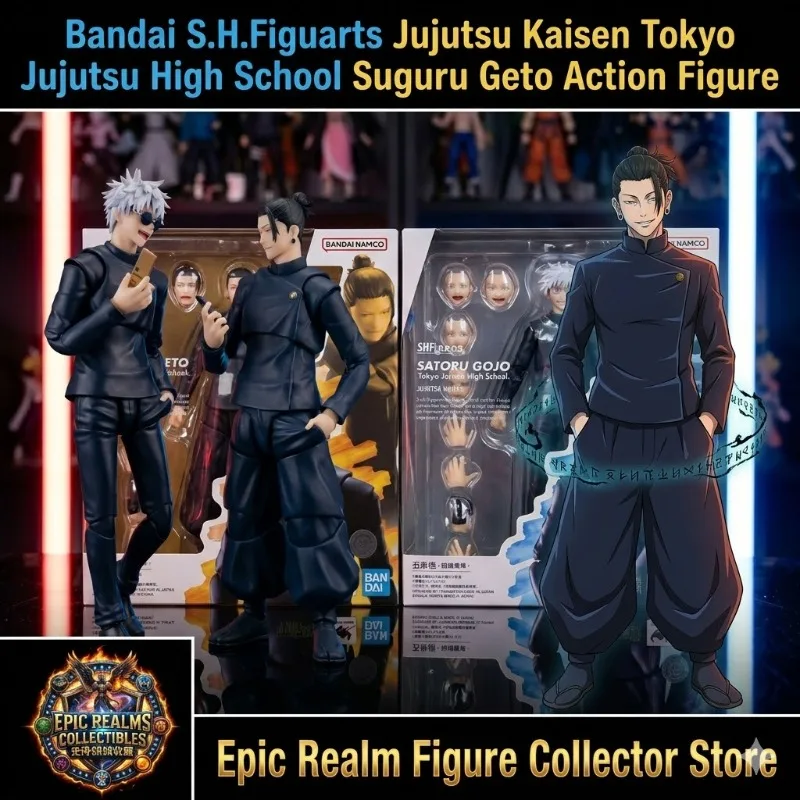 

Brand new in stock Original Bandai S.H.Figuarts Shf Jujutsu Kaisen Suguru Geto Technical High School Action Figure ToyModel Gift