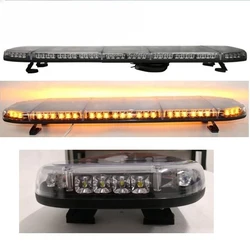 New Stylish Lens led lightbar with ultra bright 3 watt leds ECE R65 standard law enforcement led warning strobe light bar