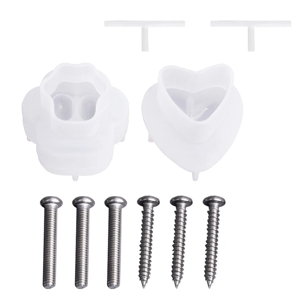 

1Set Cat Claw-Shaped Cabinet Knob Mold Silicone DIY Crafts Mold for Drawer Handle Making Non-Stick Reusable Household Tool