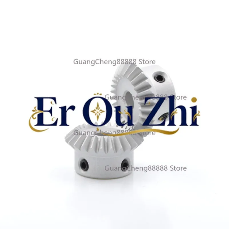 90 Degree Bevel Gear,1 Modulus Aluminum Alloy Bevel Gear,