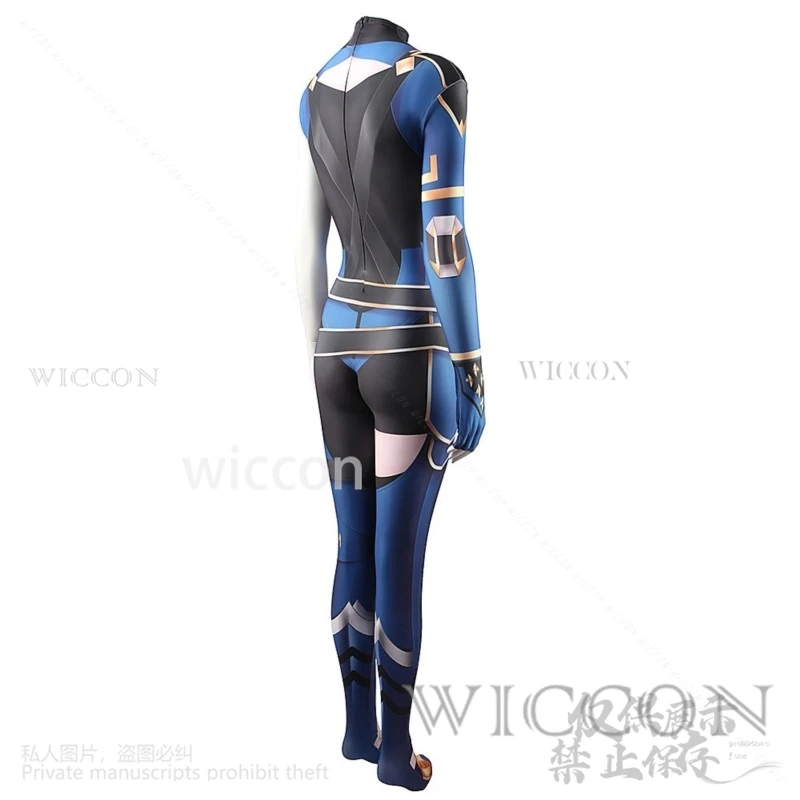 Anime Game Valorant Cosplay Reyna Costume Sexy Jumpsuit Outfits Children Men Women Halloween Carnival Suit Wigs Ring Props Cos