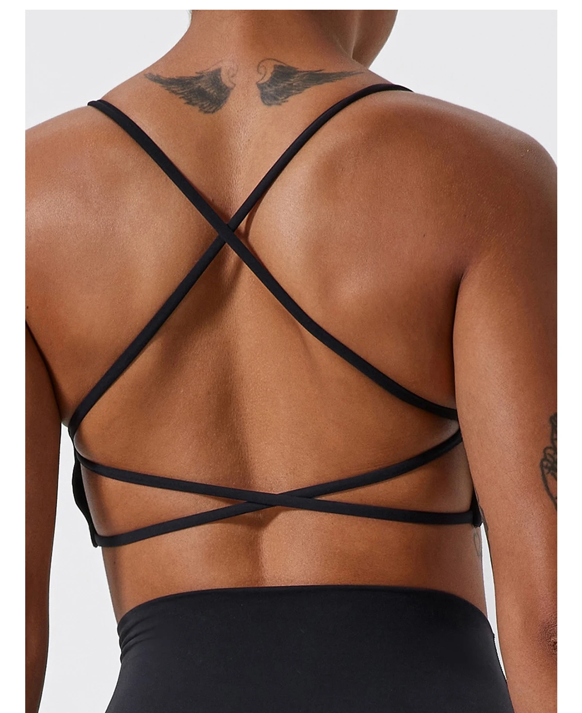 Hearuisavy Sommer Damen Sport-BH Unterwäsche Sportbekleidung Gym-Top Yoga-Kleidung Atmungsaktiv Schnelltrocknend Lauf-Pilates-Fitness-Top – Detail 29