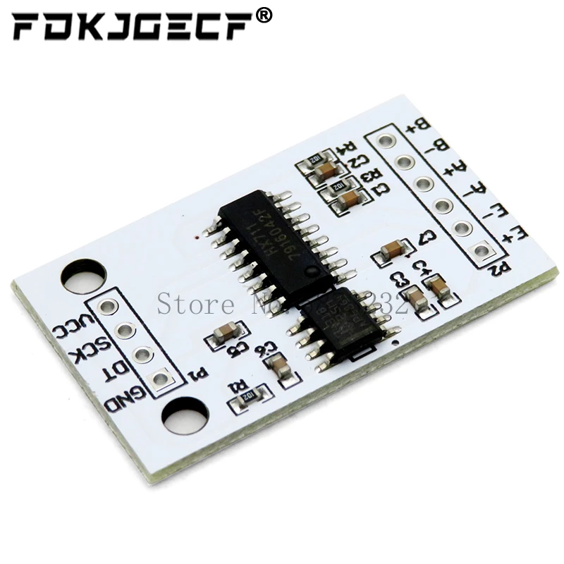 HX711 24-bit ADC module onboard TL431 external reference voltage dual-channel weighing sensor 24bit