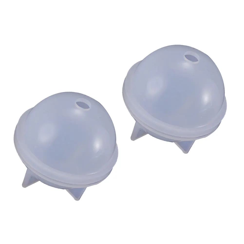 

2Pcs Silicone Ball Molds Cake Decorating Candy Molds Baking Silicone Mold Epoxy Crystal Topper Edible Material Flexible Easy