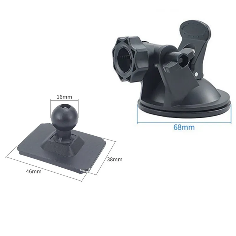 Pour support à ventouse 68MM pour support DVR de caméra avant VIOFO A329 Pour support à ventouse 68MM pour support DVR de caméra avant VIOFO A329