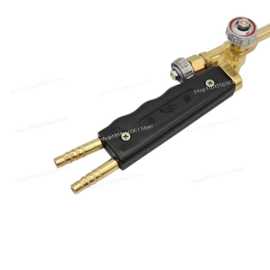 H01-6 Gas Welding Tools Oxygen Acetylene Oxygen Propane Welding Torch Soldering Gun Double Head For Air Conditioner Refrigerator