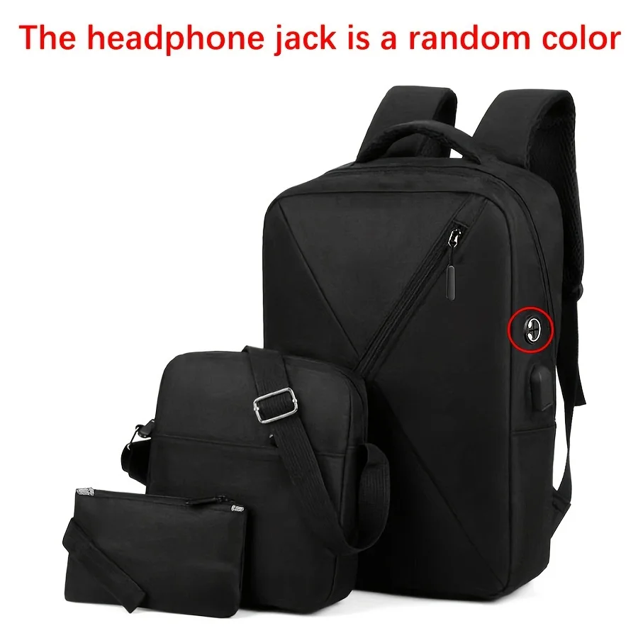 High-Capacity, Spine-Supportive College Backpack - Laptop Compartment, Durable & Ideal Gift