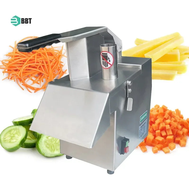 Hot Sale New Automatic Commercial All-In-One Vegetable Slicing And Dicing Machine   Machine For Fruits And Potatoes