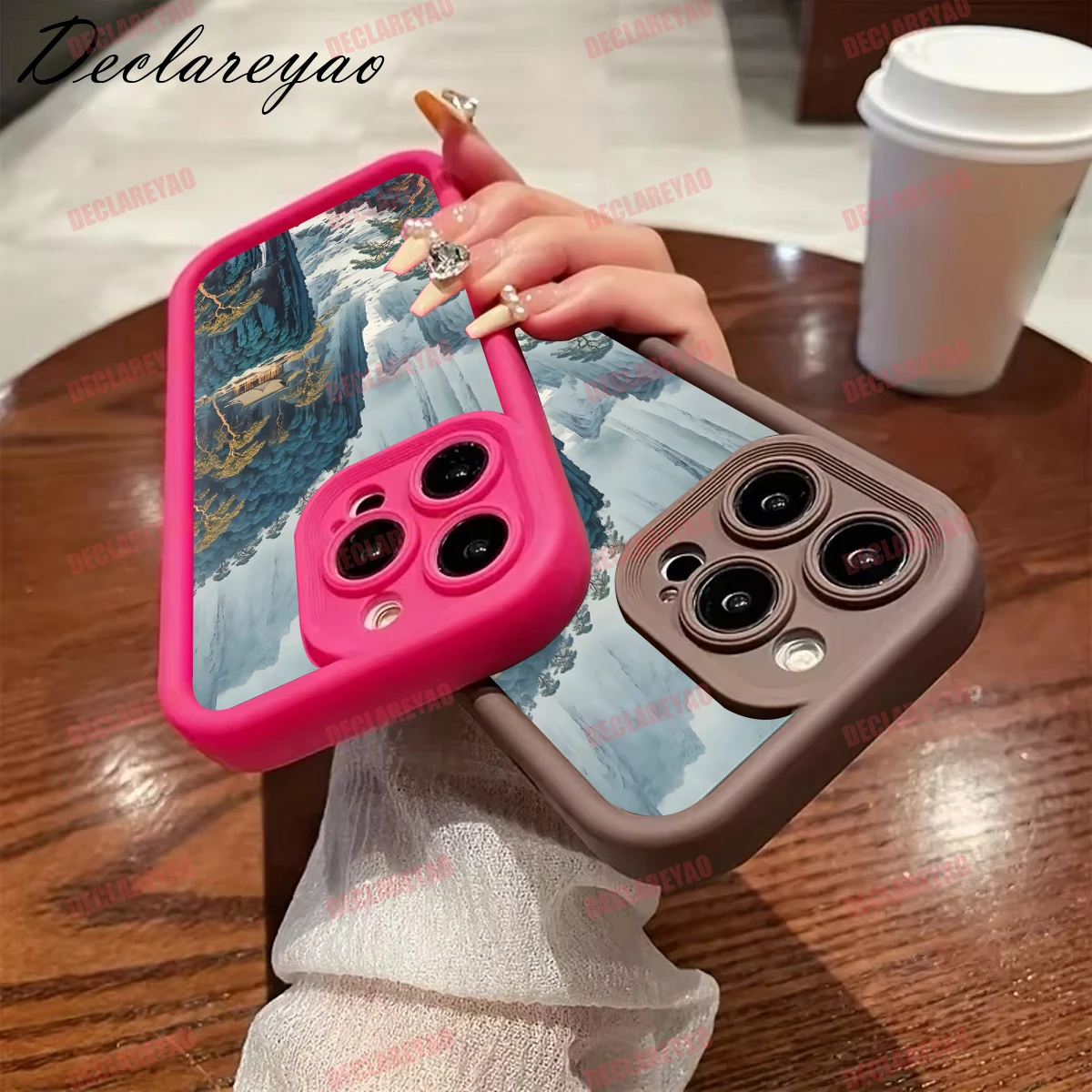 DECLAREYAO لينة ضوء سليم ماتي بولي يوريثان يغطي لسامسونج غالاكسي A24 A05S F04 A03 A54 A16 F54 M13 M54 A04 A5 حافظة مقاومة للصدمات